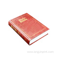 Elegant A5 hardcover bible books printing supplies